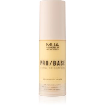 MUA Makeup Academy PRO/BASE Banana Brightening bază pentru machiaj iluminatoare - imagine 2